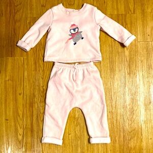 Baby Gap 6-12 month Fleece Lined Sweat Suite